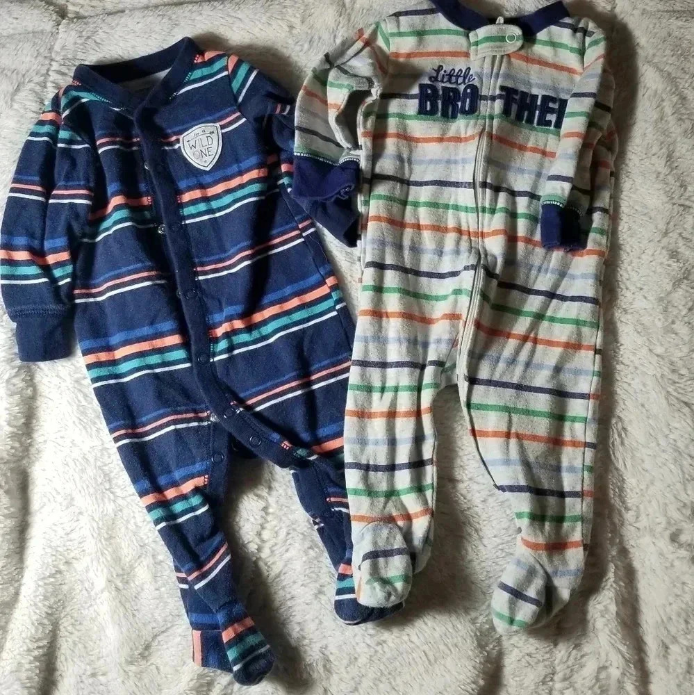Boys 3-6 month Carter's sleepers